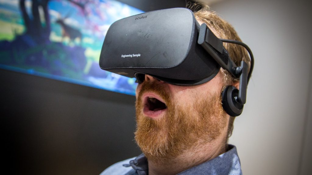 Oculus Rift CV1 application en développement au sein de l'agence Neo Digital