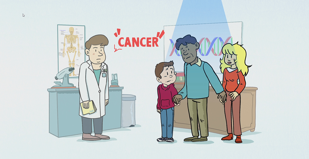 Une vidéo explicative pour les enfants atteints d’un cancer