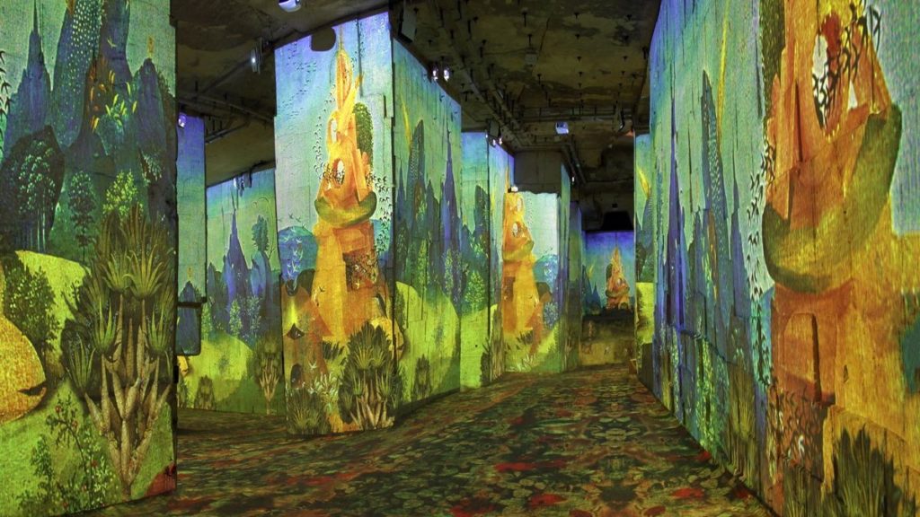 Le boom des expositions immersives